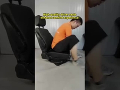 Höhenverstellbarer Simulationssitz Schmale Rückenlehne Statischer Sitz