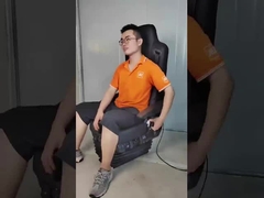 PU-Leder Busfahrersitz Schwarz Luftaufhängungssitz A800 Luxus einstellbar