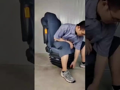 Anpassungsfähige Luftfederung LKW-Sitze Leder LKW-Führersitz