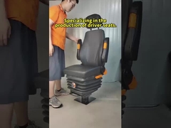 Mann Lkw-Fahrer Sitz M801 mechanische Aufhängung Sitz PU Leder kundenspezifisch