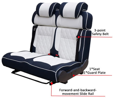 Legen-RV-Auto-Sitze für geänderte Fahrzeuge Mpv Van 2 Sitz 3 Sitz Sofa Bett
