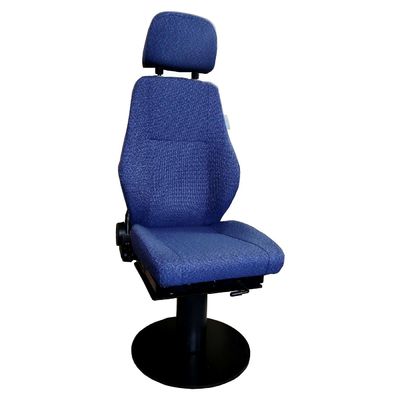 Kreuzfahrtmechanische Aufhängung Sitz über dem Kopf Kran Sitz blaues Leder